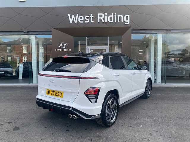 Hyundai KONA 1.6 h-GDi N Line S DCT Euro 6 (s/s) 5dr White
