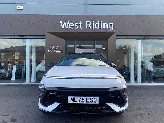 Hyundai KONA 1.6 h-GDi N Line S DCT Euro 6 (s/s) 5dr White