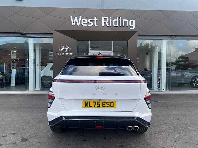 Hyundai KONA 1.6 h-GDi N Line S DCT Euro 6 (s/s) 5dr White