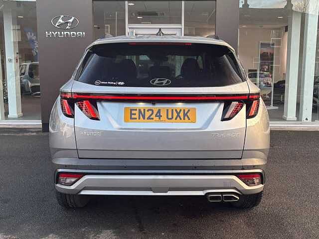 Hyundai TUCSON 1.6 T-GDi Premium Euro 6 (s/s) 5dr Silver