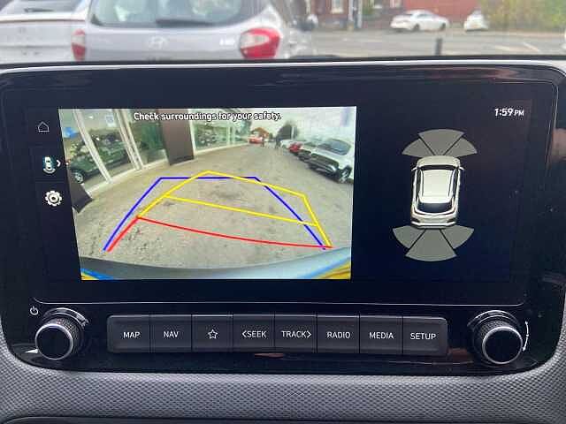 Hyundai KONA 1.6 h-GDi Premium DCT Euro 6 (s/s) 5dr Blue