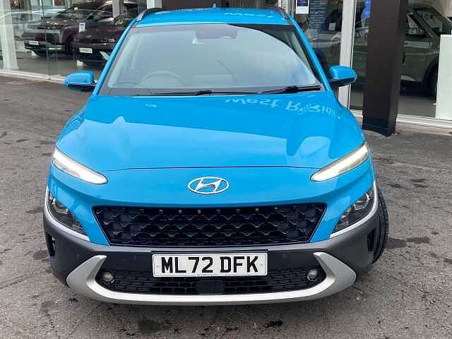 Hyundai KONA 1.6 h-GDi Premium DCT Euro 6 (s/s) 5dr Blue