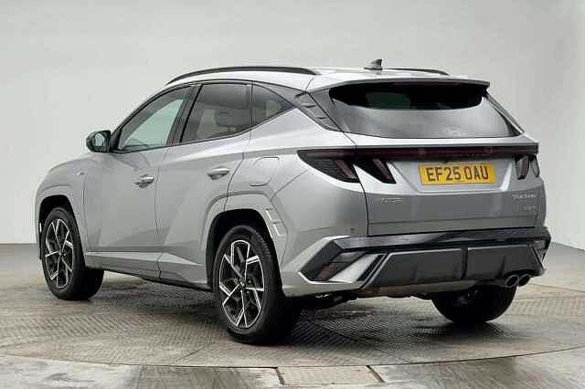 Hyundai TUCSON 1.6 T-GDi 13.8kWh N Line Auto Euro 6 (s/s) 5dr Silver