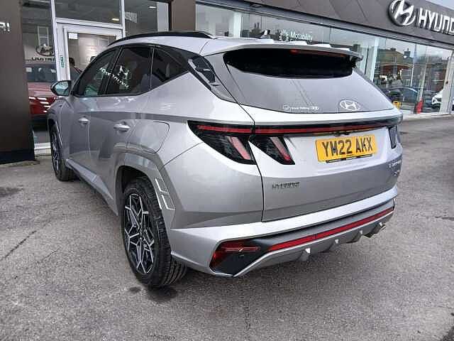 Hyundai TUCSON 1.6 h T-GDi N Line Auto Euro 6 (s/s) 5dr Silver