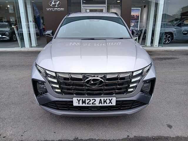 Hyundai TUCSON 1.6 h T-GDi N Line Auto Euro 6 (s/s) 5dr Silver