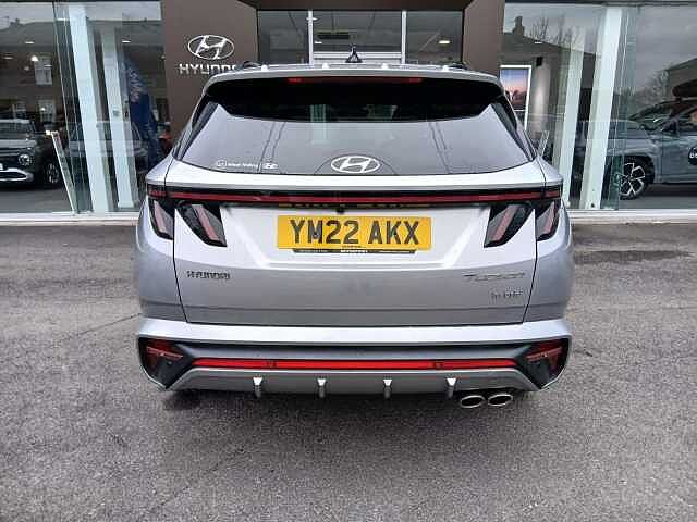 Hyundai TUCSON 1.6 h T-GDi N Line Auto Euro 6 (s/s) 5dr Silver