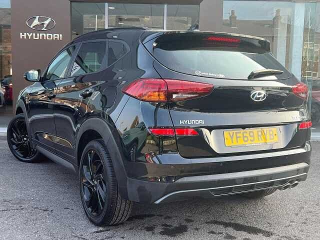 Hyundai TUCSON 1.6 CRDi MHEV N Line DCT Euro 6 (s/s) 5dr Black