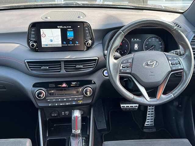 Hyundai TUCSON 1.6 CRDi MHEV N Line DCT Euro 6 (s/s) 5dr Black