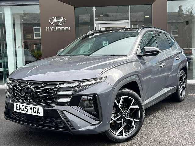 Hyundai TUCSON 1.6 T-GDi 13.8kWh N Line S Auto Euro 6 (s/s) 5dr Grey