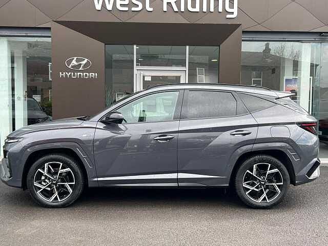 Hyundai TUCSON 1.6 T-GDi 13.8kWh N Line S Auto Euro 6 (s/s) 5dr Grey