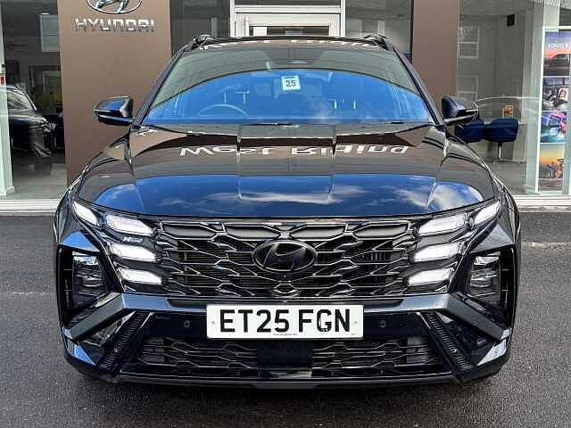 Hyundai TUCSON 1.6 T-GDi 13.8kWh N Line S Auto Euro 6 (s/s) 5dr Black