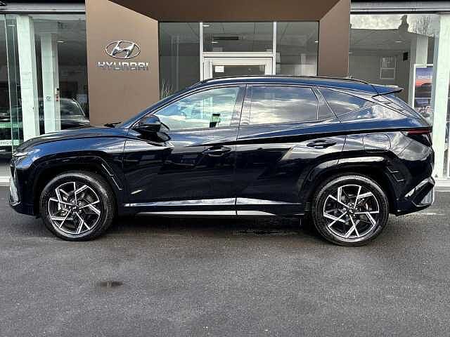 Hyundai TUCSON 1.6 T-GDi 13.8kWh N Line S Auto Euro 6 (s/s) 5dr Black