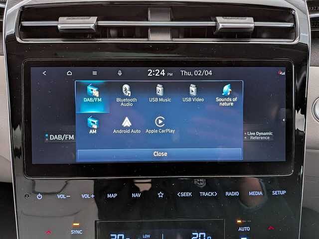 Hyundai TUCSON 1.6 h T-GDi Ultimate Auto Euro 6 (s/s) 5dr Shimmering Silver